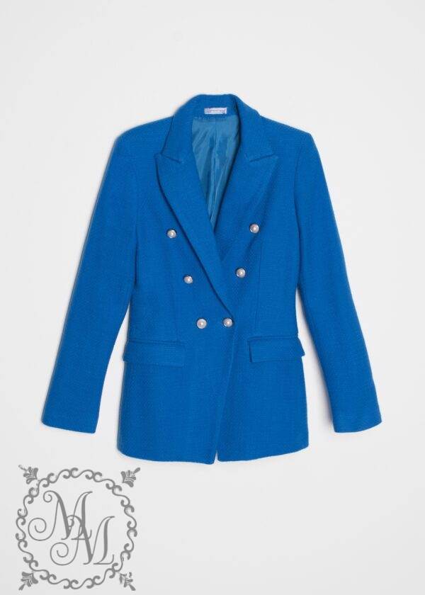 blazer tweed-azul claro-xl