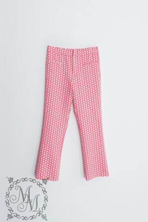pantalón mini flare estampado floral-rosa-36