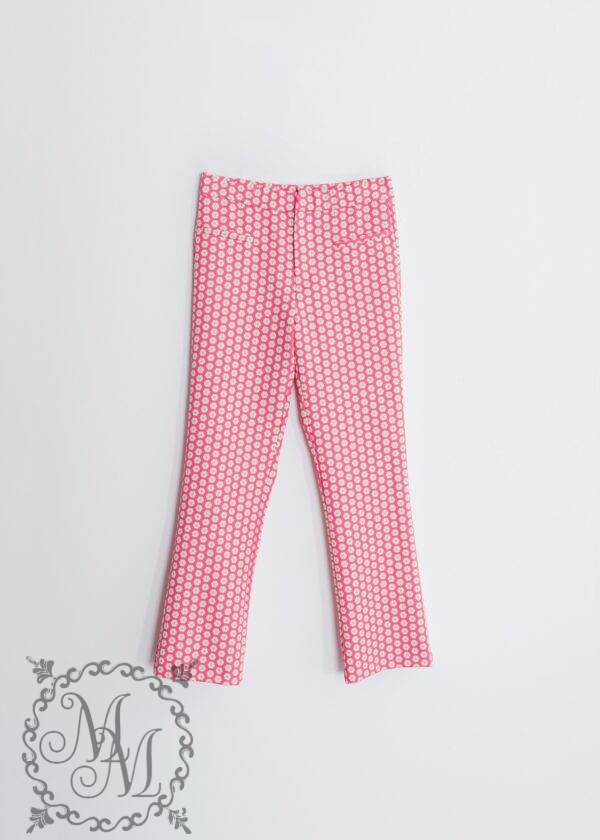 pantalón mini flare estampado floral-rosa-36