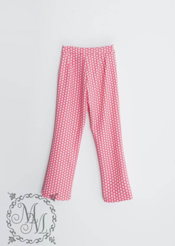 pantalón mini flare estampado floral-rosa-42